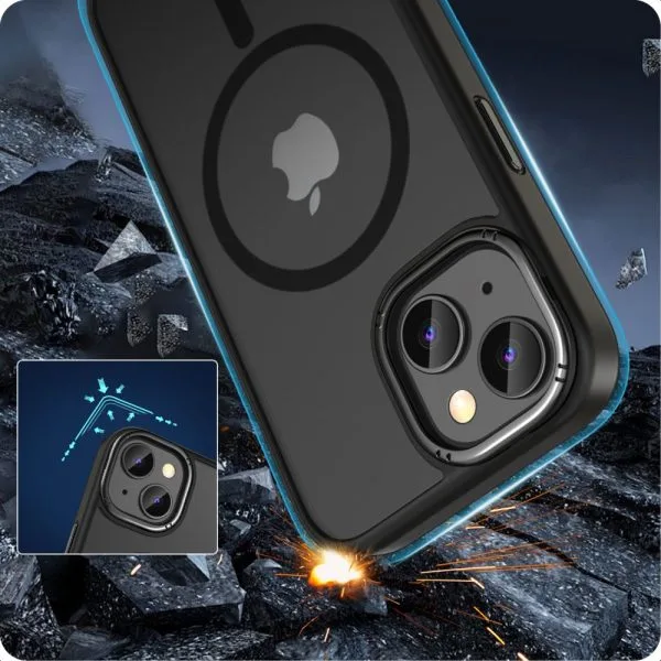 TECH-PROTECT MAGMAT 2 MAGSAFE IPHONE 15 MATTE BLACK - Image 4